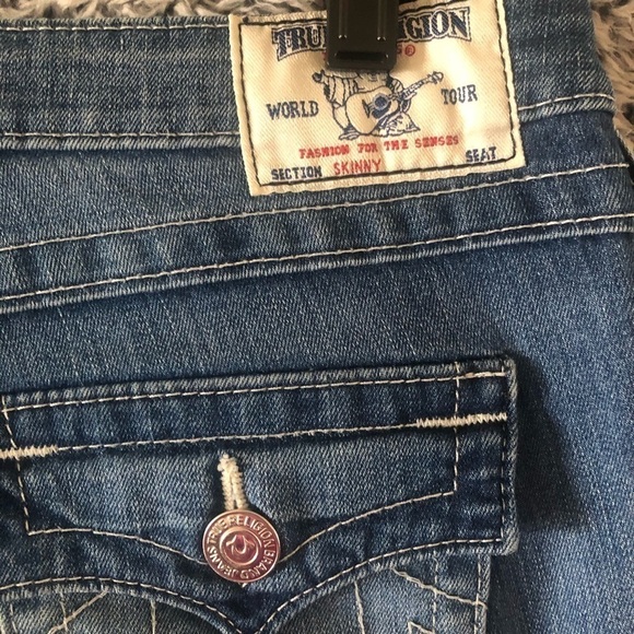 True Religion Women’s Johnny Super T Jeans Size 28!RN112790 CA 30427 USA… - Picture 4 of 10